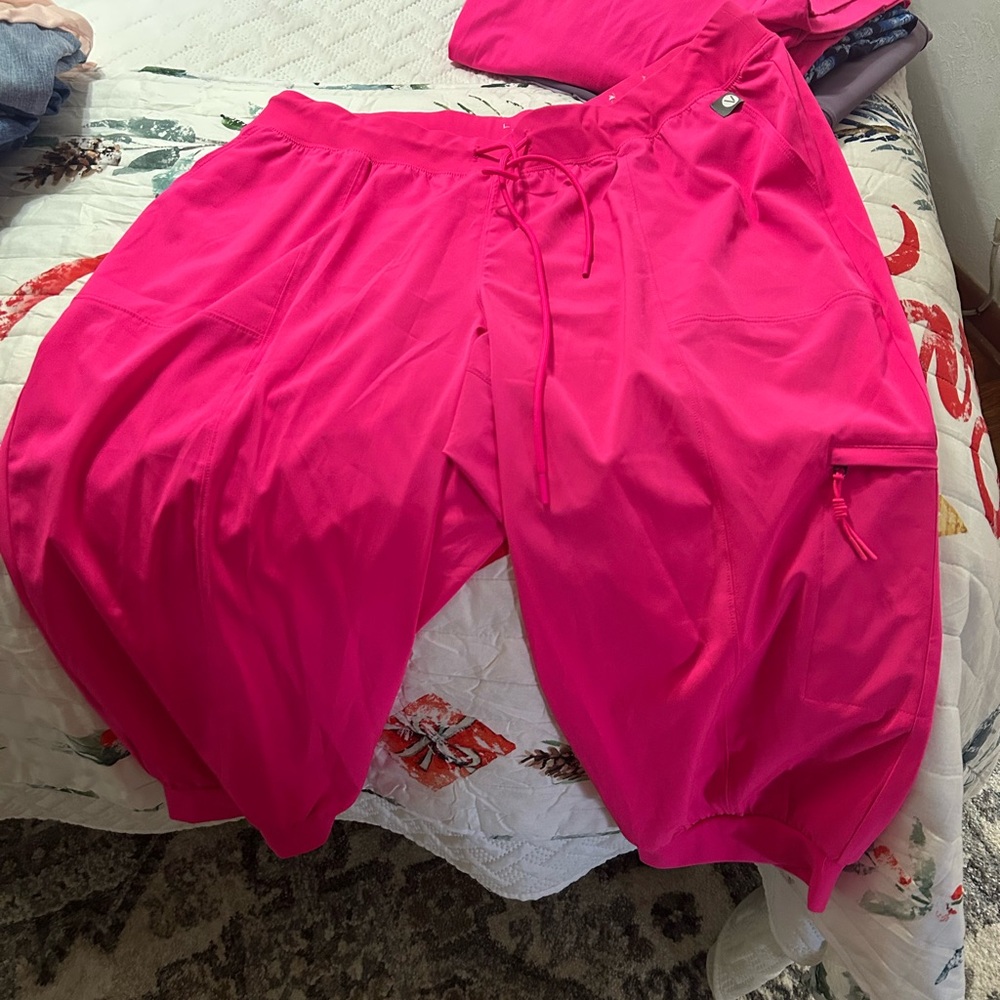 Lane Bryant Hot Pink Livi Pants